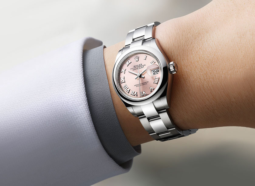 Rhodium'da Rolex Kadın Saatleri