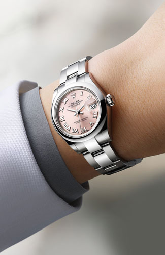 Rhodium'da Rolex Kadın Saatleri